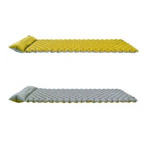 Килимок надувний Wechsel Coreo Double-Tube TL Lemon/Grey (233122)