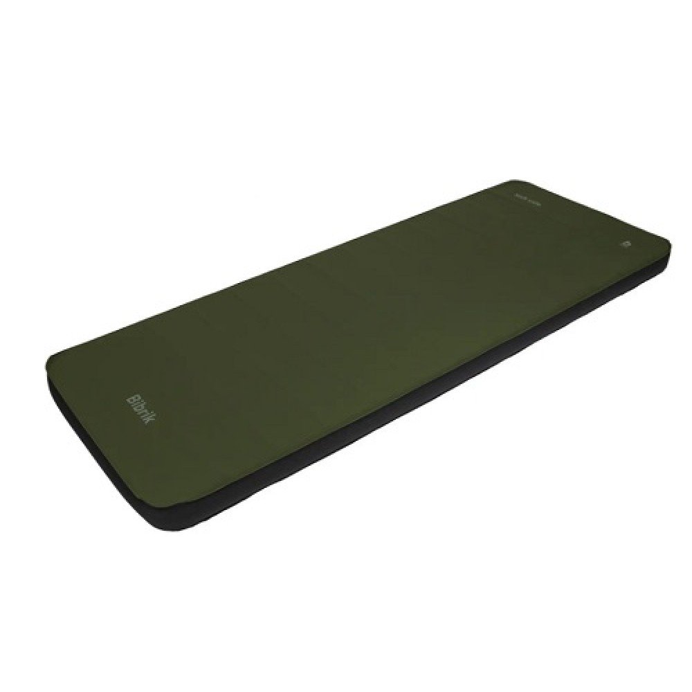 Килимок самонадувний Bo-Camp Bibrik Bronze 198x76x7.5 cm Green (3400150)