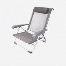 Крісло розкладне Bo-Camp Saint-Tropez Grey