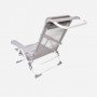 Крісло розкладне Bo-Camp Saint-Tropez Grey