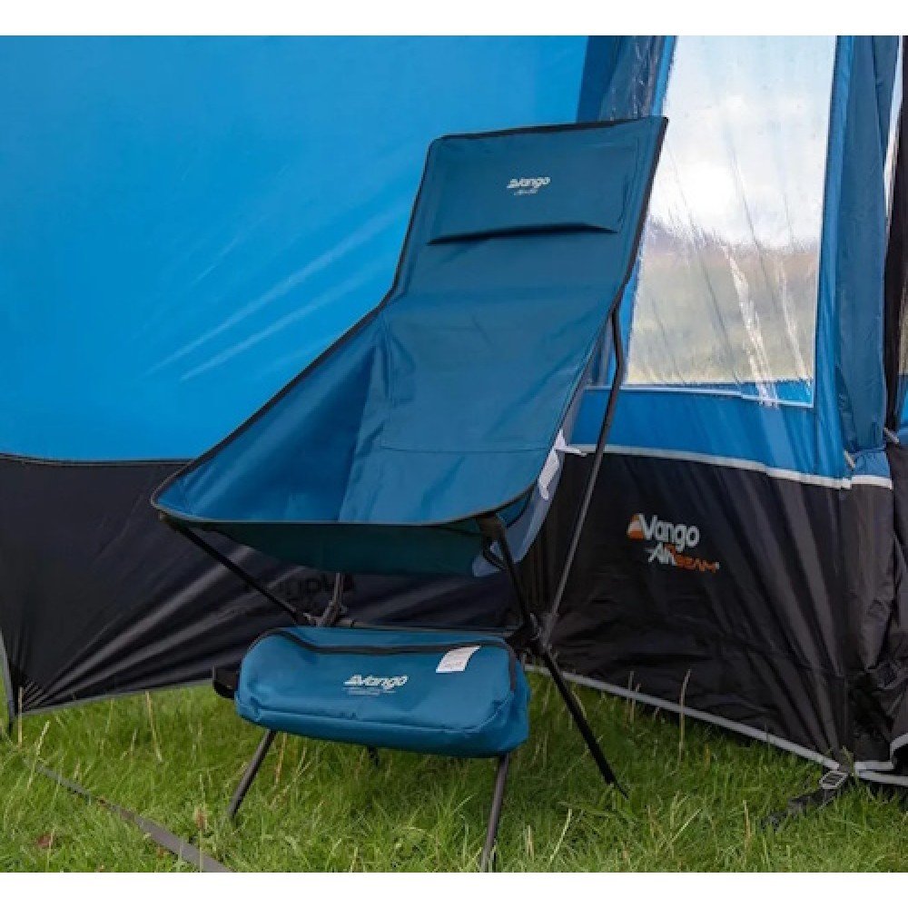 Крісло розкладне Vango Micro Tall Recline Chair Mykonos Blue