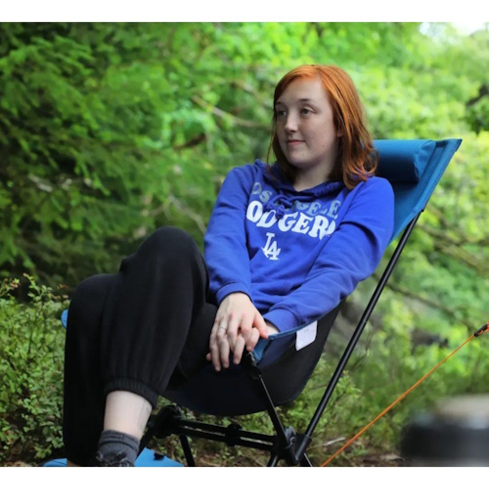Крісло розкладне Vango Micro Tall Recline Chair Mykonos Blue