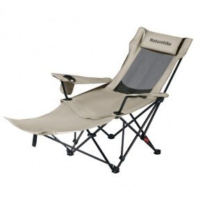 Крісло-шезлонг складане Naturehike CNK2550JJ023 Nightfall T05 хакі