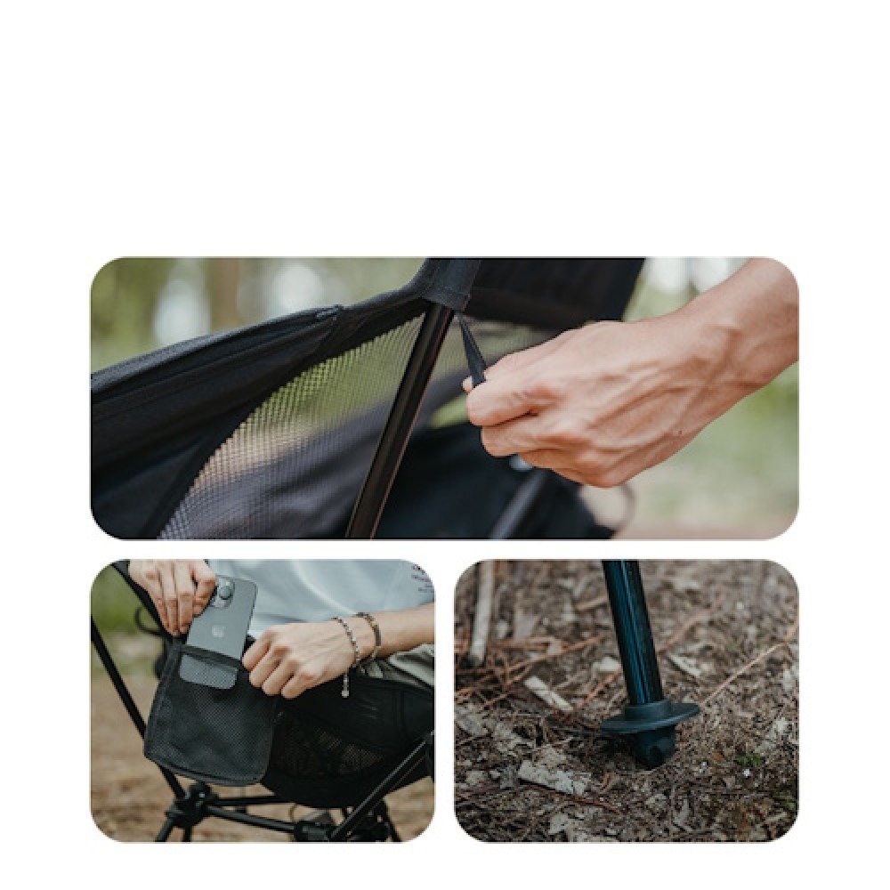Крісло складане Naturehike Clamshell 001 Triangle Folding Moon Chair
