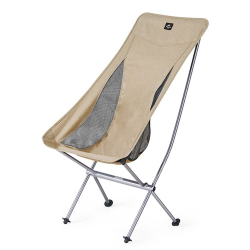 Крісло складане Naturehike YL06 NH18Y060-Z Alu Folding Moon Chair бежеве