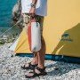 Крісло складне Naturehike Moon YL08 NH20JJ027 біло-помаранчеве