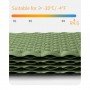 Килимок надувний двомісний Naturehike CNK2450WS014 зелений