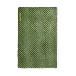 Килимок надувний двомісний Naturehike CNK2450WS014 зелений