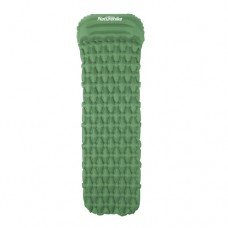 Килимок надувний із подушкою Naturehike FC-12 NH19Z003-P зелений