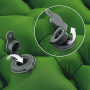 Килимок надувний Naturehike FC-10 NH19Z001-P 6,5 см зелений