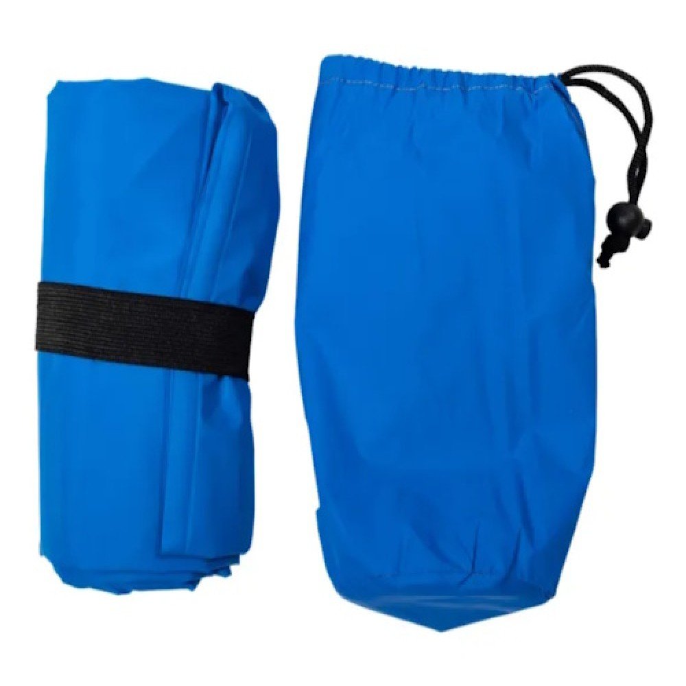 Килимок надувний з подушкою 190-55-3 см Lugi SJ-0084BL синій