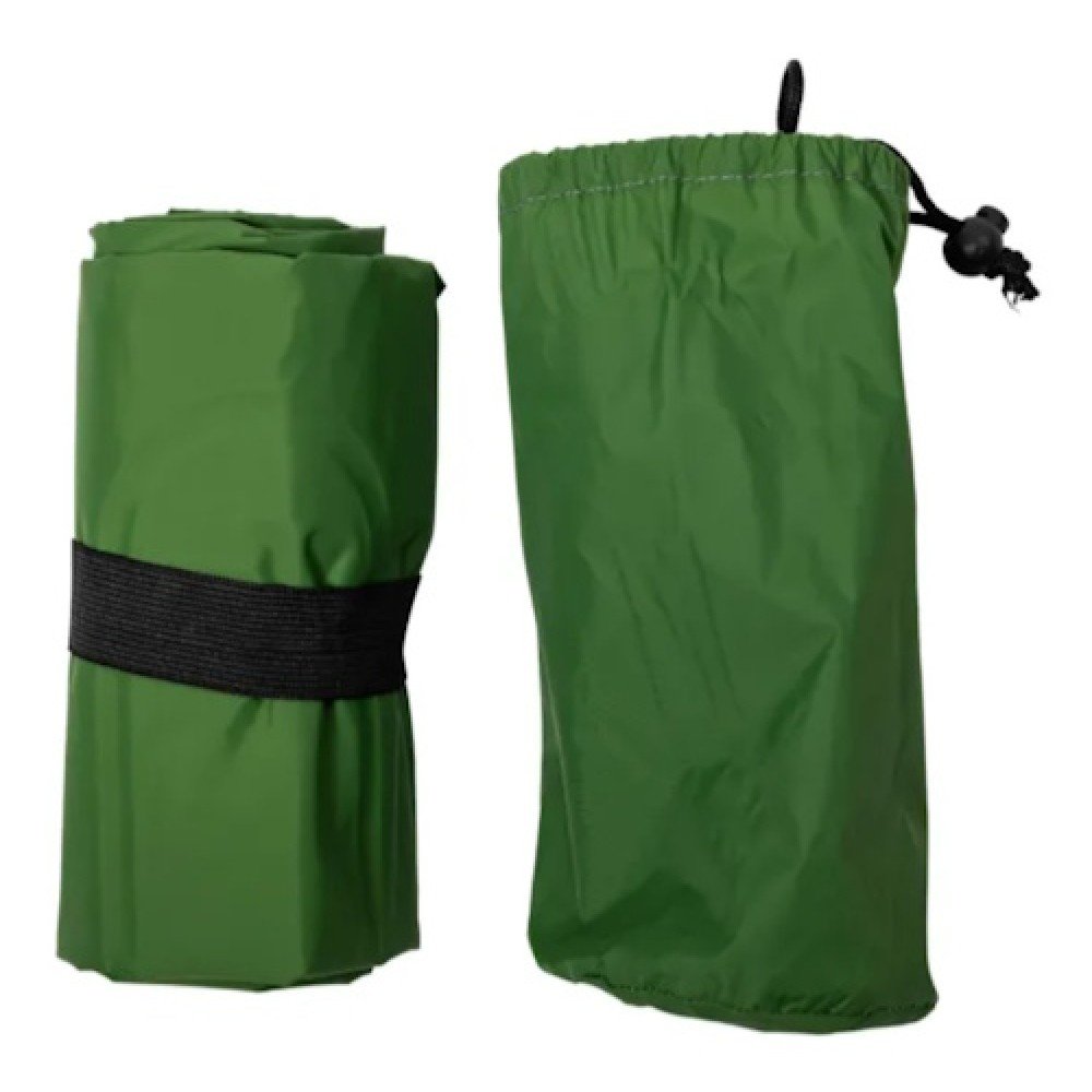 Килимок надувний з подушкою 190-55-3 см Lugi SJ-0084GR зелений