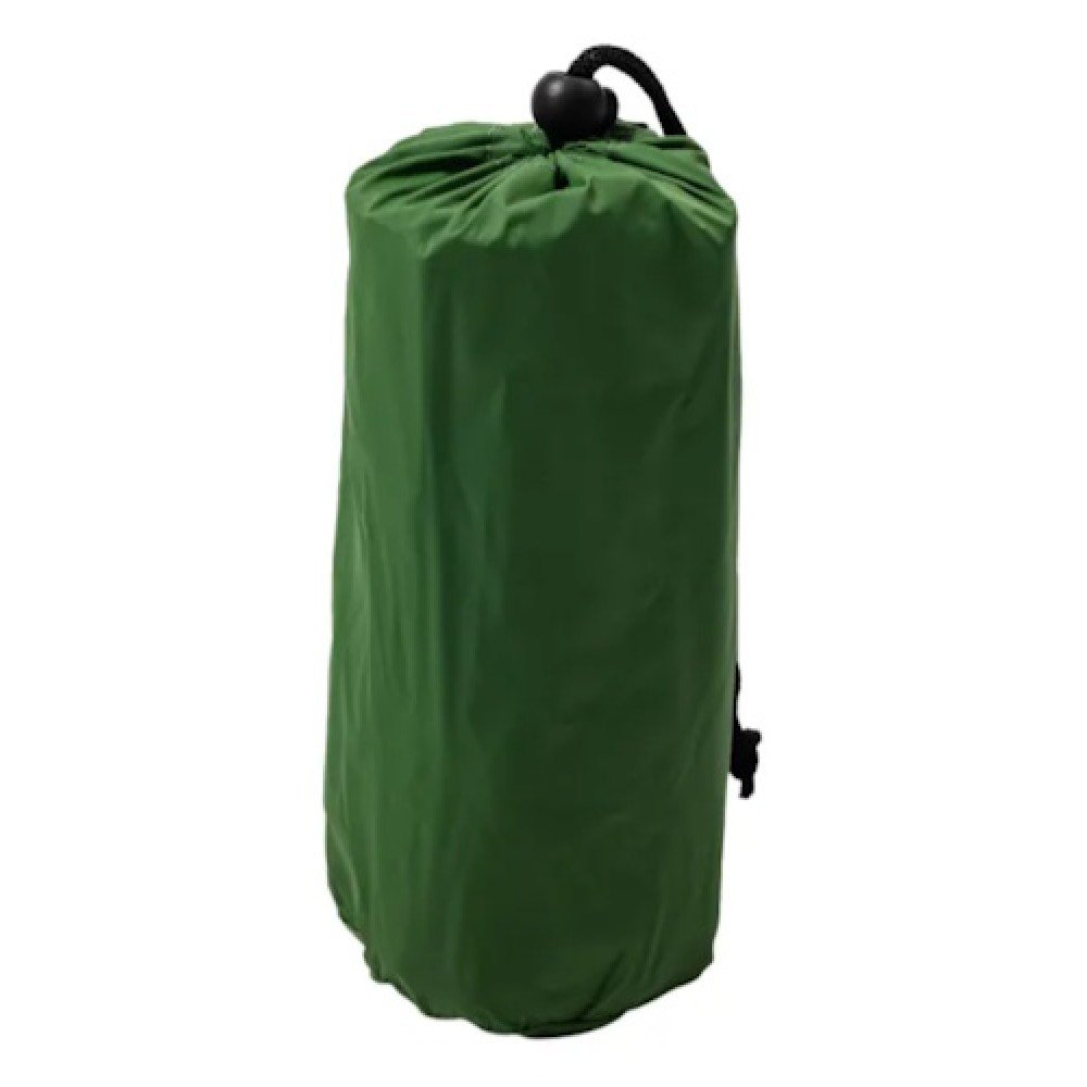 Килимок надувний з подушкою 190-55-3 см Lugi SJ-0084GR зелений