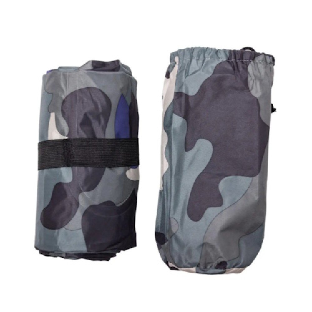 Килимок надувний з подушкою 190-55-3 см Lugi SJ-0084KH камуфляж