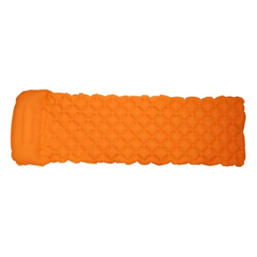 Килимок надувний з подушкою 190-55-3 см Lugi SJ-0084O помаранчевий