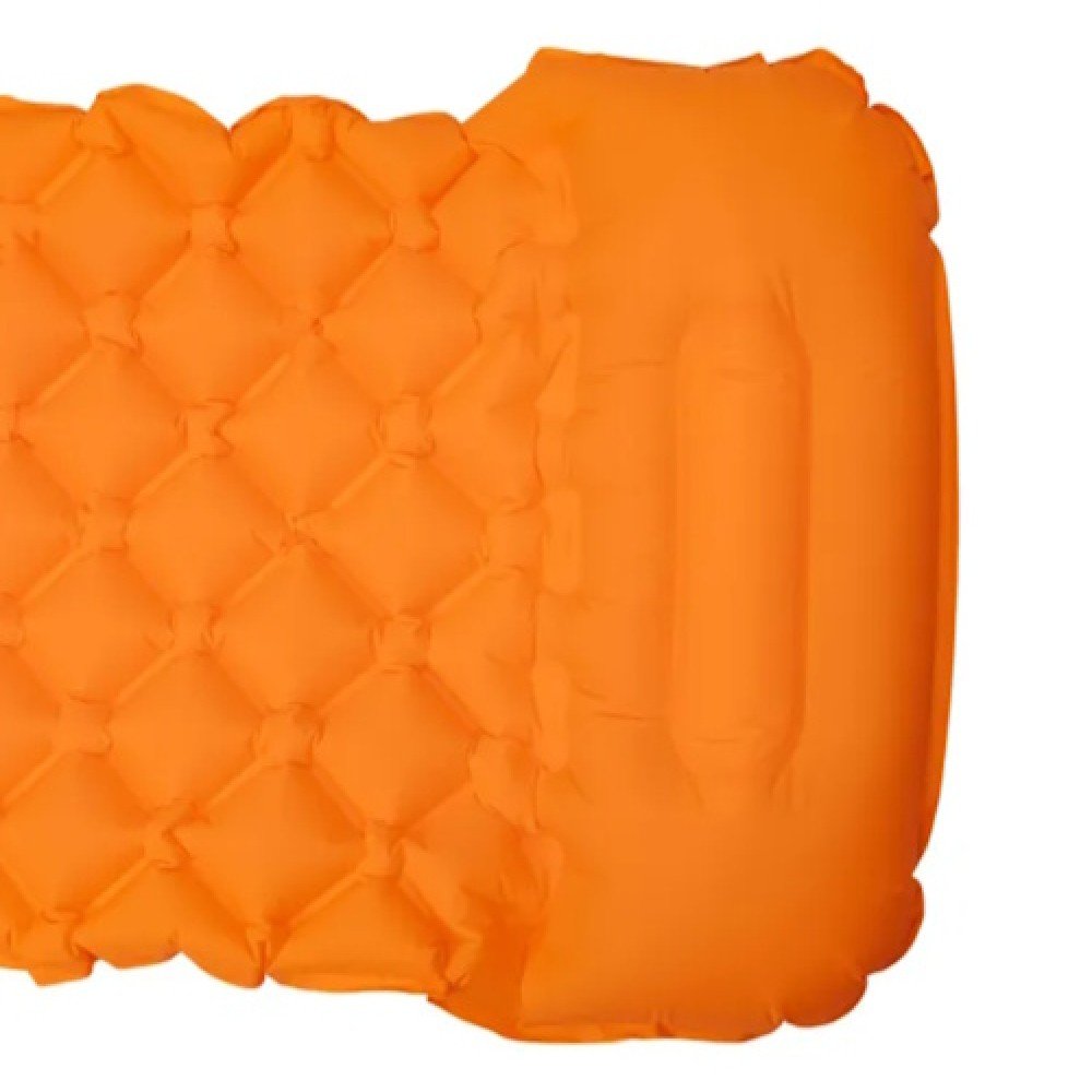 Килимок надувний з подушкою 190-55-3 см Lugi SJ-0084O помаранчевий