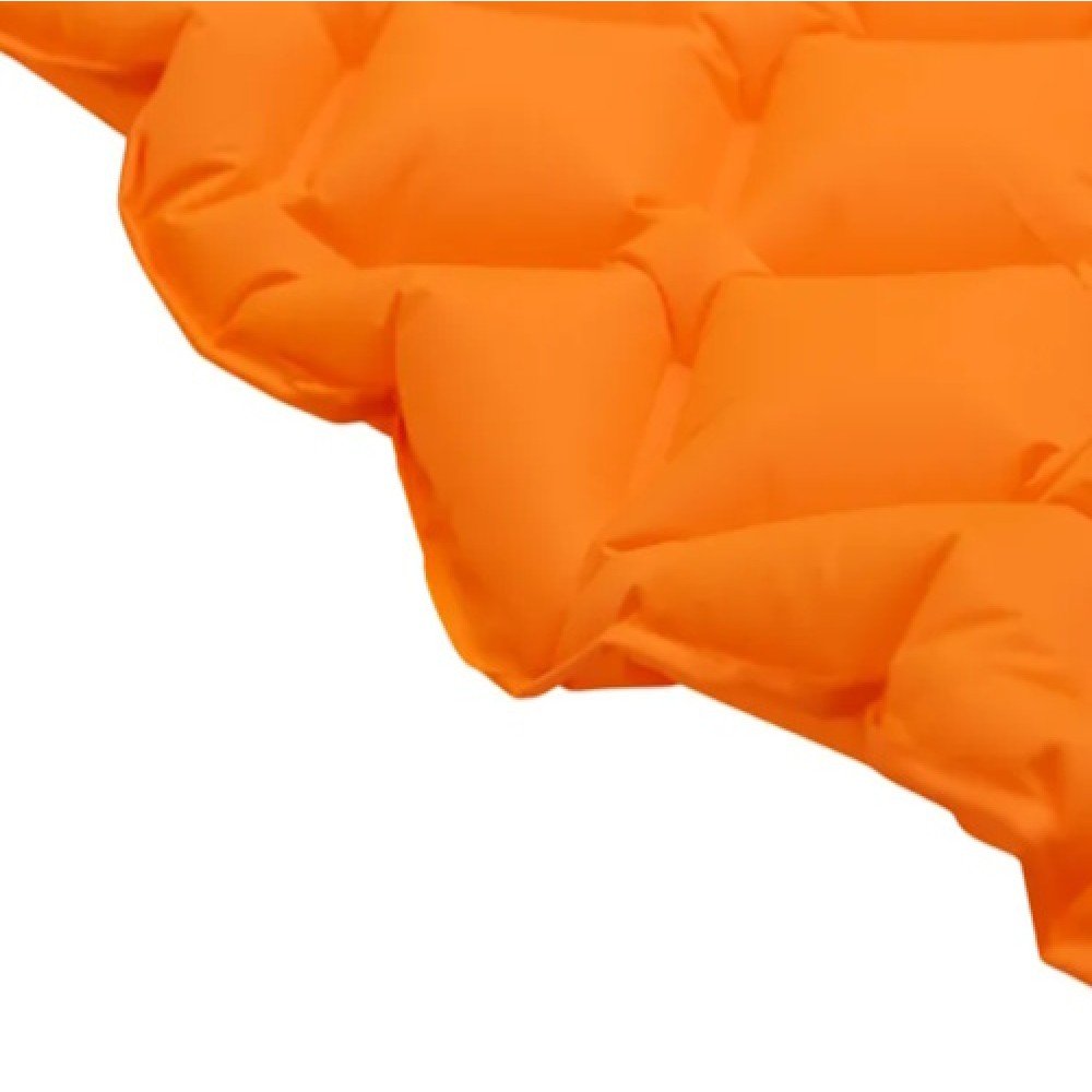 Килимок надувний з подушкою 190-55-3 см Lugi SJ-0084O помаранчевий