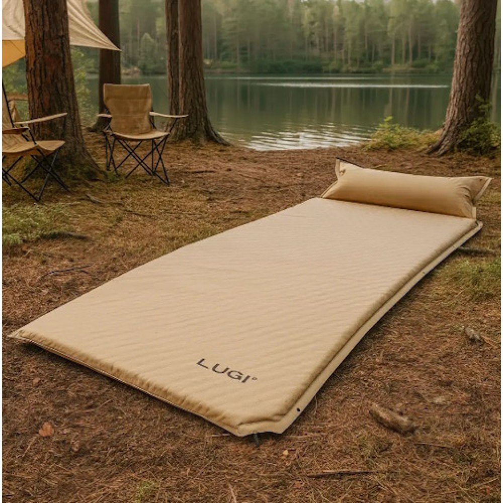Килимок самонадувний 190-65-3 см Lugi LU-026