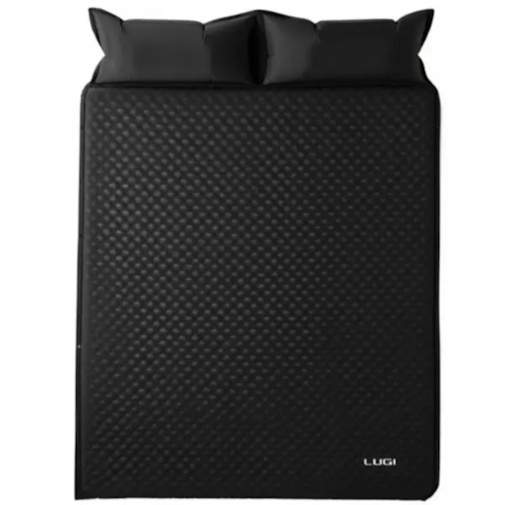 Килимок самонадувний двомісний з подушками 190-130-3 см Lugi LU-027