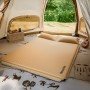 Килимок самонадувний двомісний з подушкою Naturehike CNK2300DZ014 бежевий