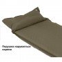 Килимок самонадувний Naturehike CNK2300DZ014 темно-зелений 3 см