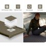 Килимок самонадувний Naturehike CNK2300DZ014 темно-зелений 3 см