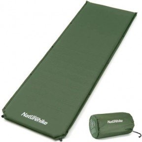 Килимок самонадувний Naturehike NH20DZ003 темно-зелений