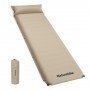 Килимок самонадувний з подушкою Naturehike CNK2450WS020 10 см бежевий