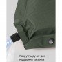 Килимок самонадувний з подушкою Naturehike CNK2450WS020 10 см темно-зелений