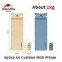 Килимок самонадувний з подушкою Naturehike NH15Q002-D блакитний