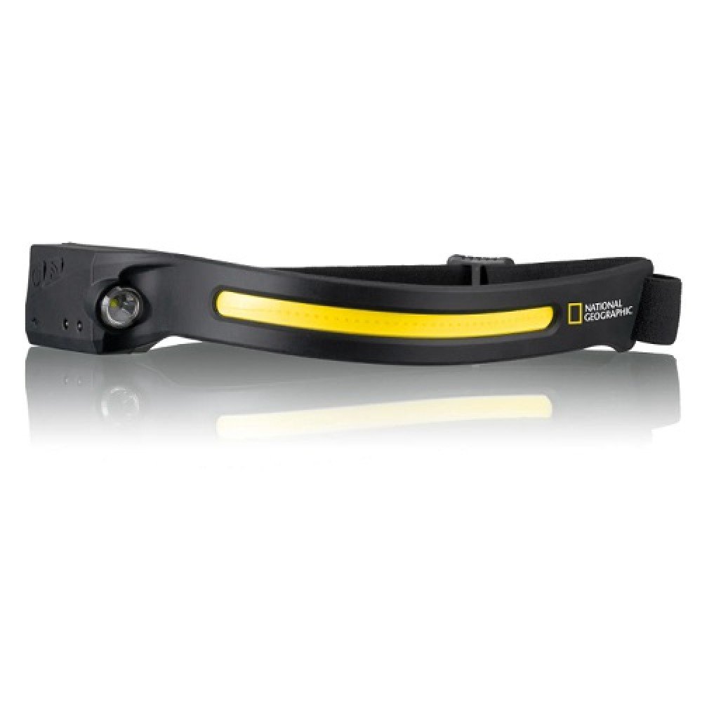 Ліхтар налобний National Geographic Iluminos Stripe 300 lm + 90 Lm USB Rechargeable (9082600)
