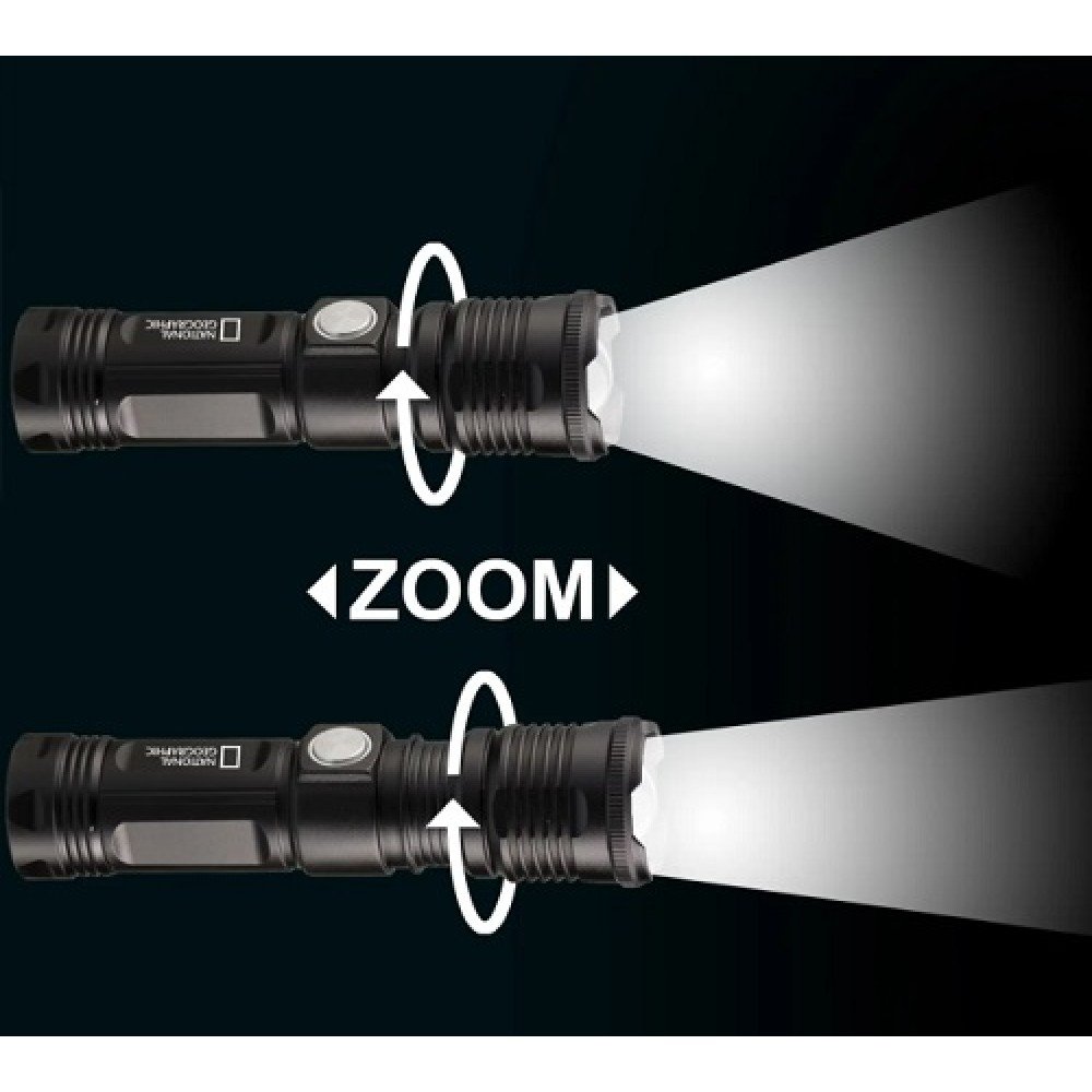 Ліхтар National Geographic Iluminos Led Zoom Flashlight 1000 lm (9082400)