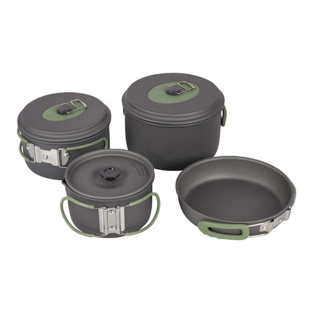 Набір посуду Bo-Camp Explorer 4 Pieces 21 Hard Anodized