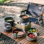 Набір посуду Naturehike CNK2450CF010 з чайником алюміній