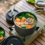 Набір посуду Naturehike CNK2450CF010 з чайником алюміній