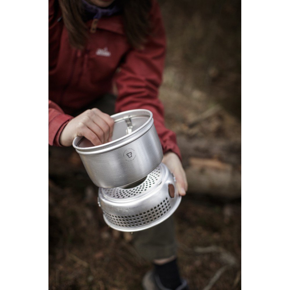 Набір посуду з газовим пальником Trangia Stove 27-9 UL/HA/GB (1 / 1 л)