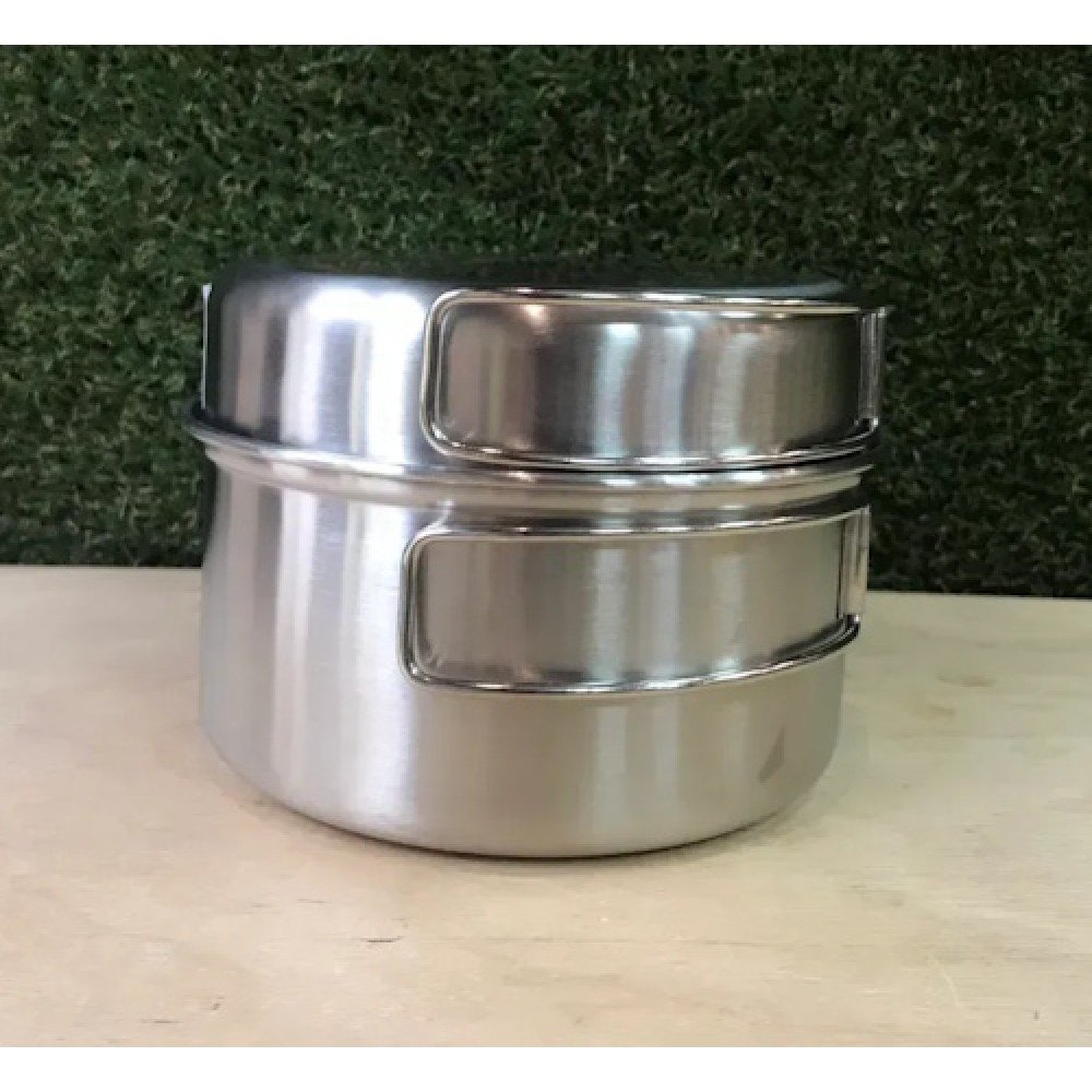 Набір посуду з нержавіючої сталі Terra Incognita Pot Pan Set M