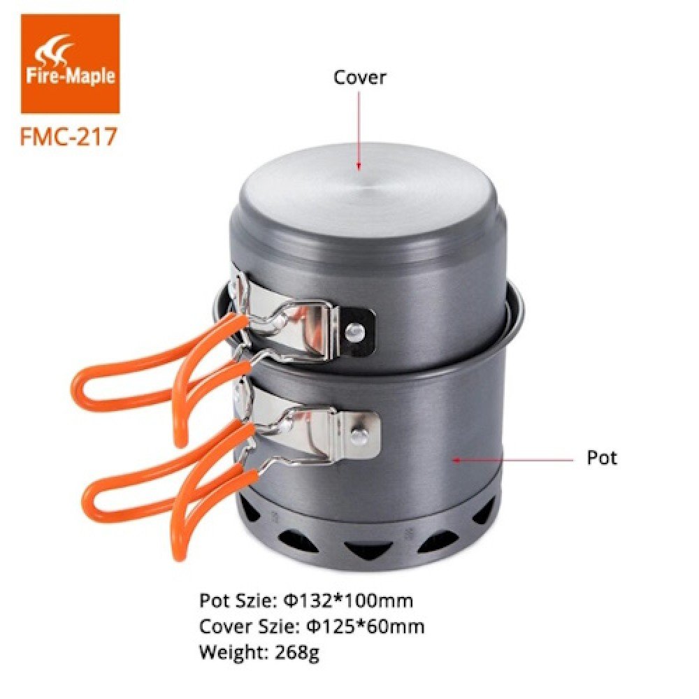 Набір посуду з теплообмінником Fire Maple FMC 217