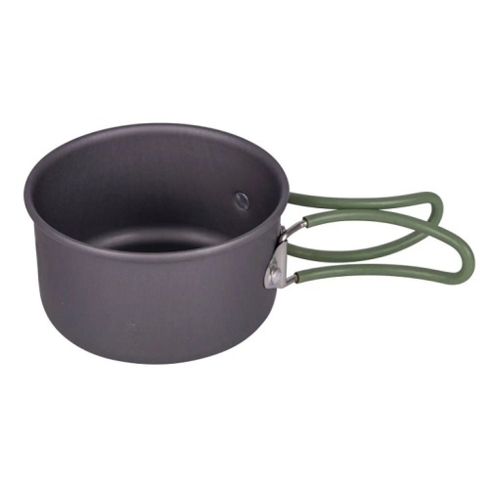 Набір посуду Bo-Camp Explorer 2 Pieces Hard Anodized Anthracite Green