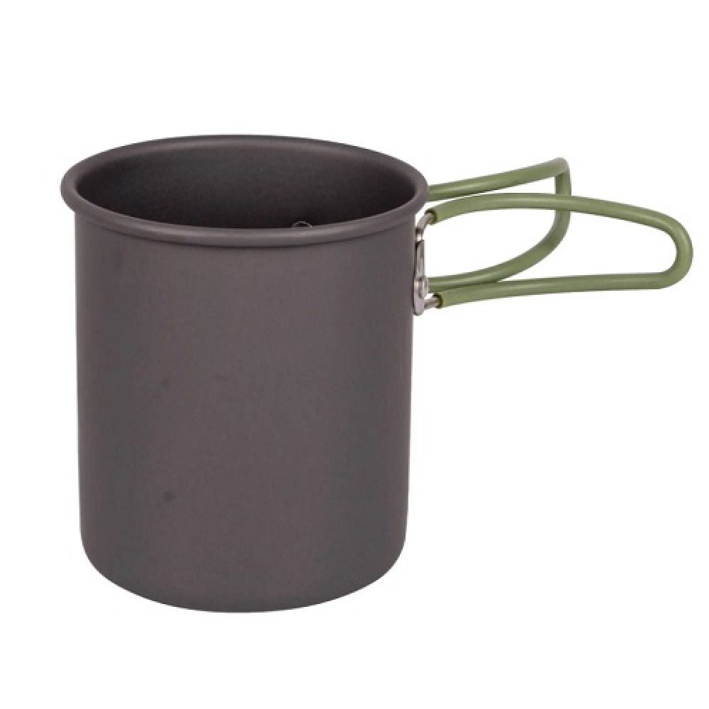 Набір посуду Bo-Camp Explorer 2 Pieces Hard Anodized Anthracite Green