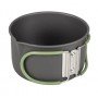 Набір посуду Bo-Camp Explorer 4 Pieces Hard Anodized Grey Green