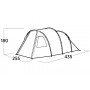 Намет чотиримісний Easy Camp Hidra 4