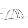 Намет чотиримісний Easy Camp Lomsdal 4