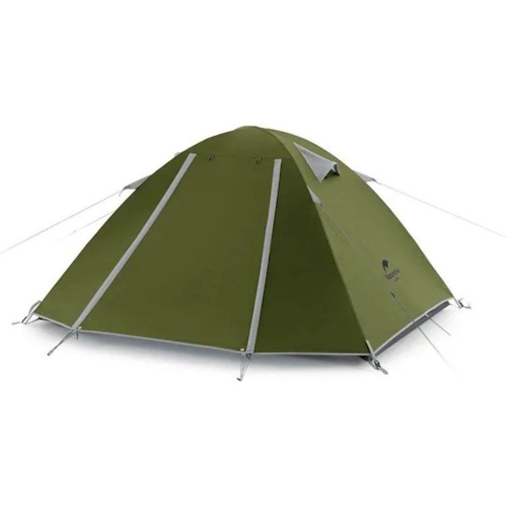 Намет чотиримісний Naturehike P-Series NH18Z044-P 210T65D хакі