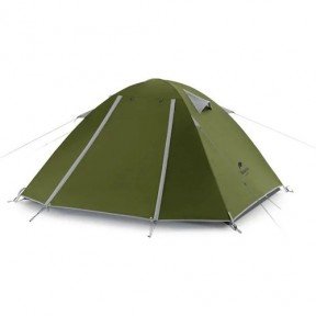 Намет чотиримісний Naturehike P-Series NH18Z044-P 210T65D хакі