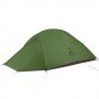 Намет одномісний з футпринтом Naturehike Cloud Up 1 Updated NH18T010-T 20D темно-зелений