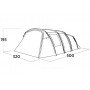 Намет п'ятимісний Easy Camp Hamra 5