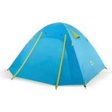 Намет тримісний Naturehike P-Series NH18Z033-P 210T/65D блакитний
