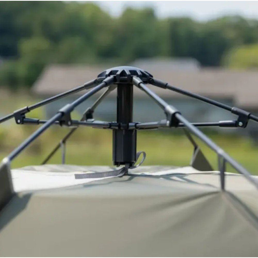 Намет тримісний з автоматичним каркасом Lugi LU-0016GR зелений