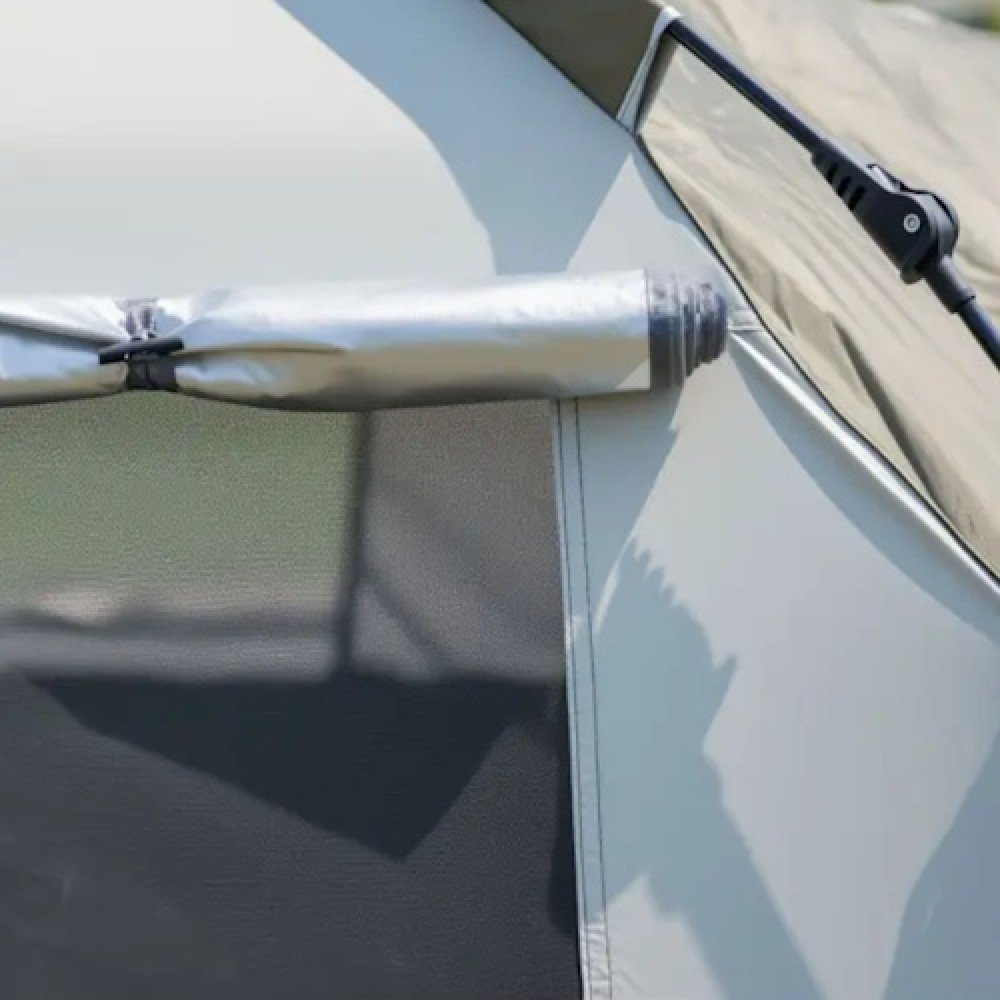 Намет тримісний з автоматичним каркасом Lugi LU-0016GR зелений